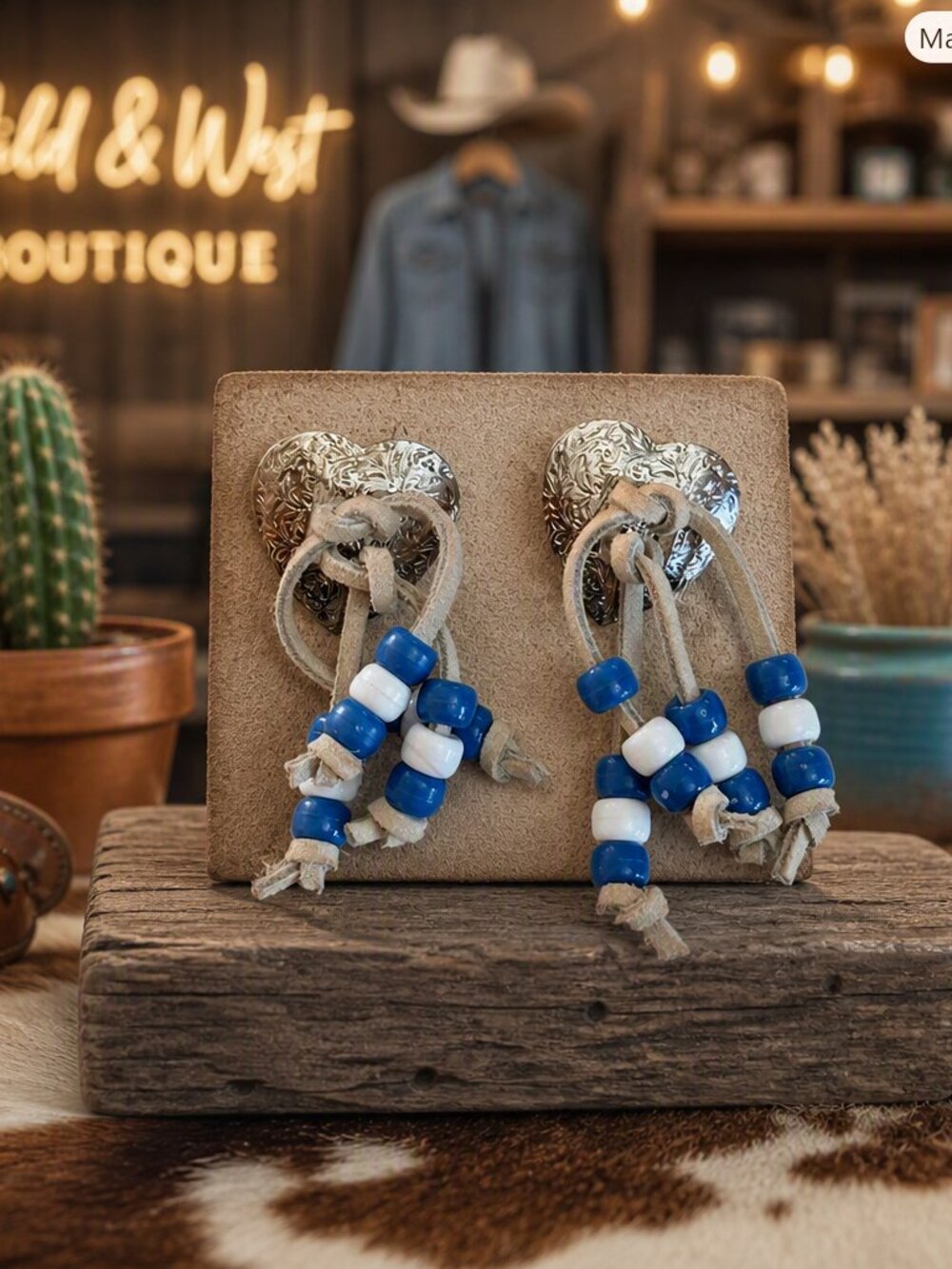 Western Style Handmade Earring Set
